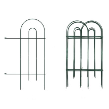 Metal Wire Folding Fence for Garden Powder Coated Arch Landscape Border Fence